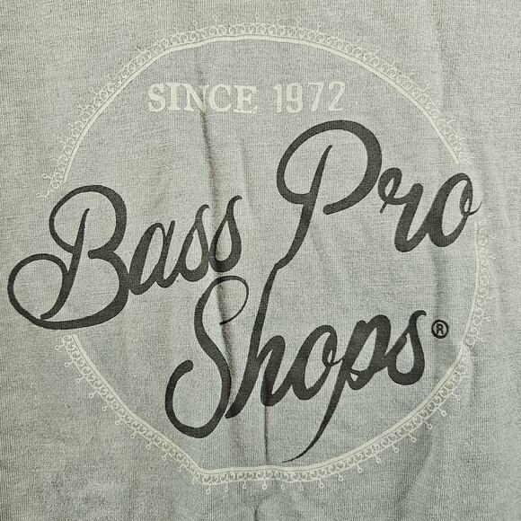 Bass Pro Shops V-neck T-Shirt Womens XL - Picture 2 of 4